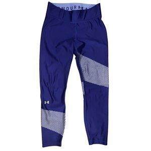 Blue under armour high rise compression leggings
